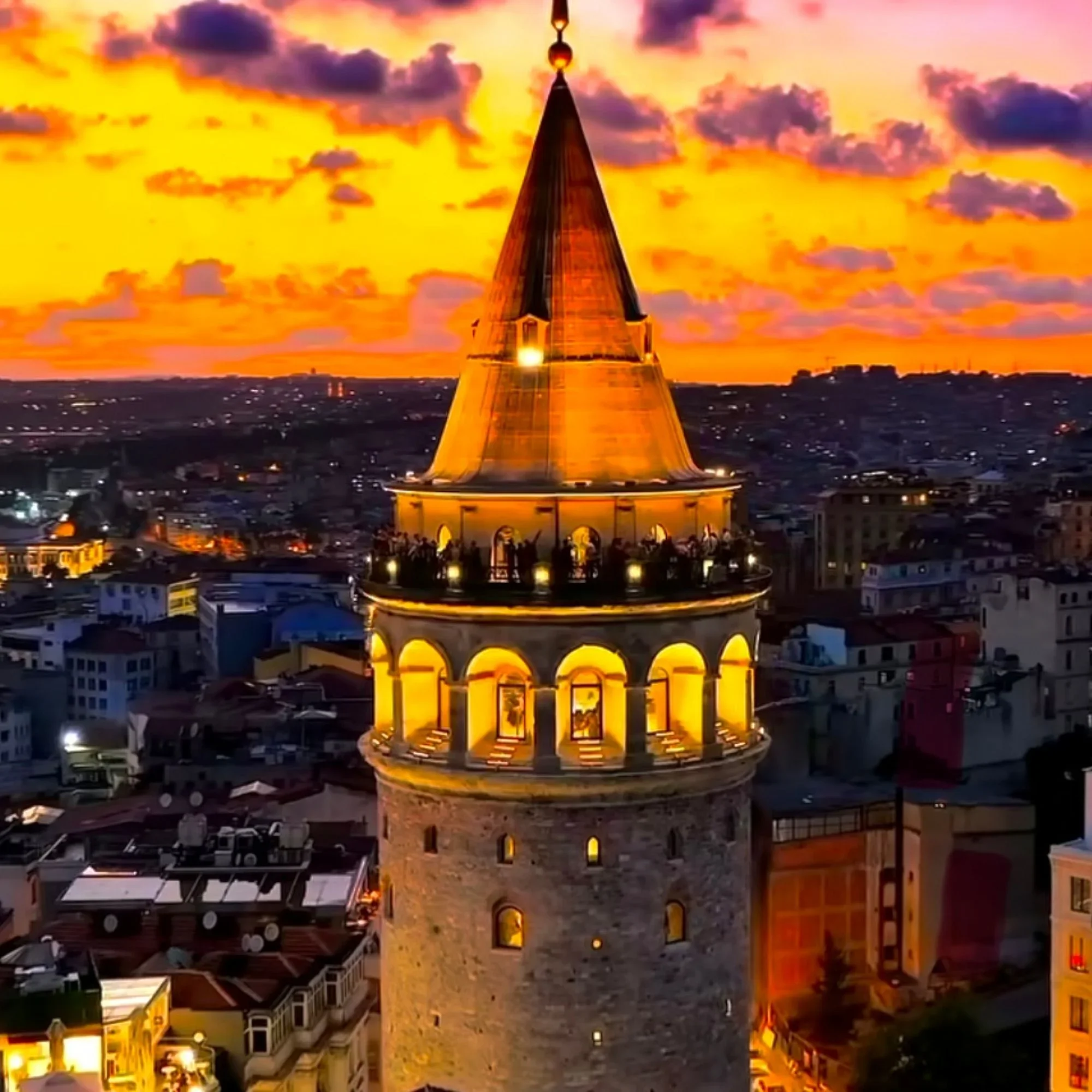 Galata Tower Hosted Entry with Audio Guide