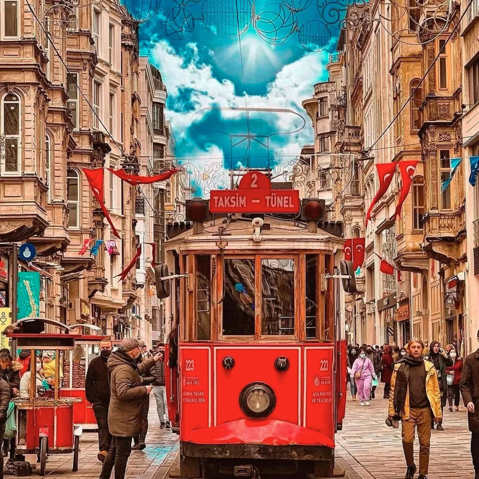 From Taksim Square Through Galata Tower Audio Guide Tour